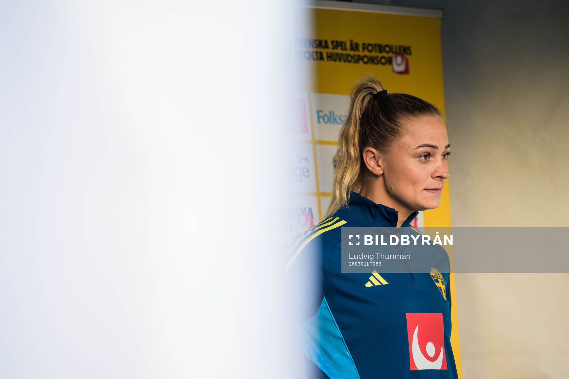 Fridolina Rolfö of the women's national football team of