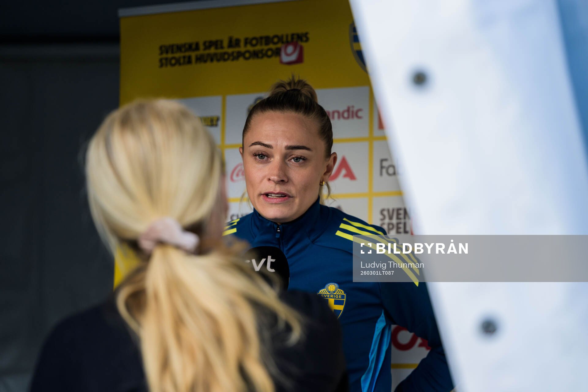 Fridolina Rolfö of the women's national football team of