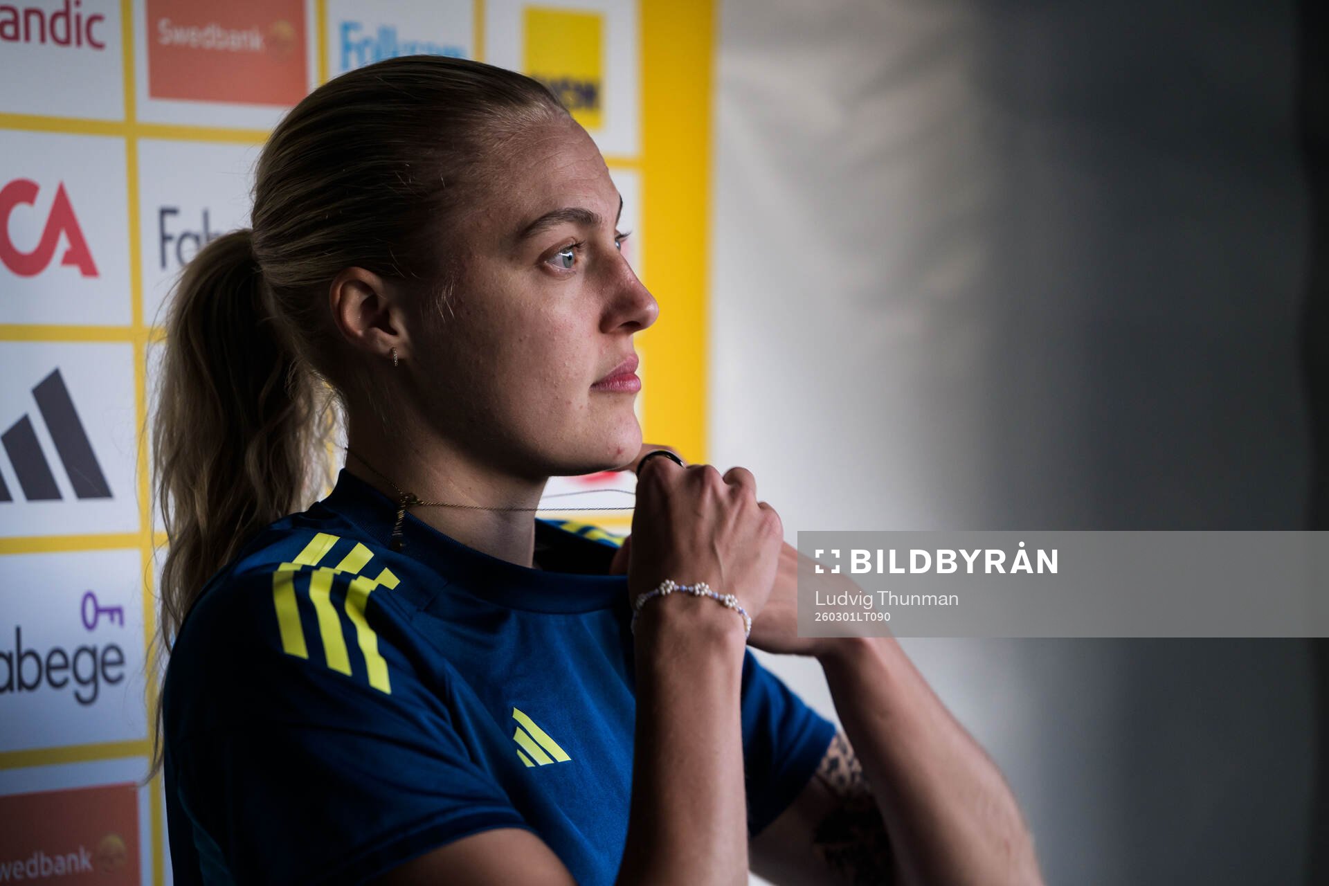 Elma Junttila Nelhage of the women's national football team