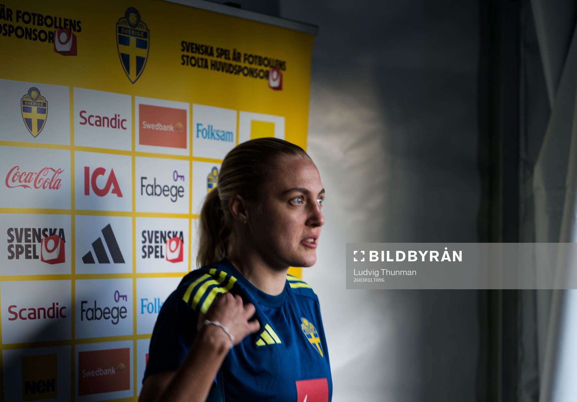 Elma Junttila Nelhage of the women's national football team