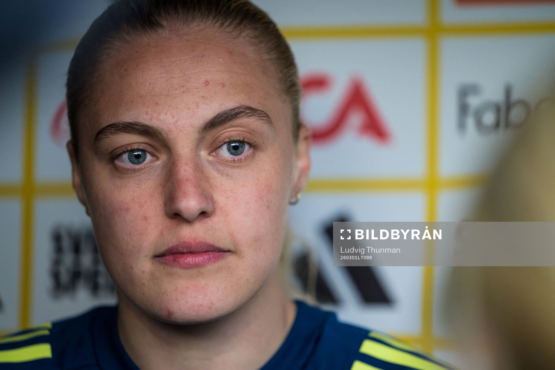Elma Junttila Nelhage of the women's national football team