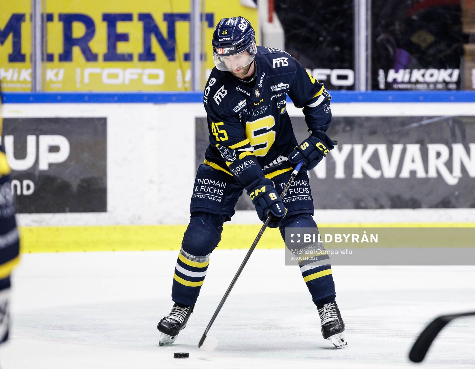 Södertäljes Sebastian Dyk