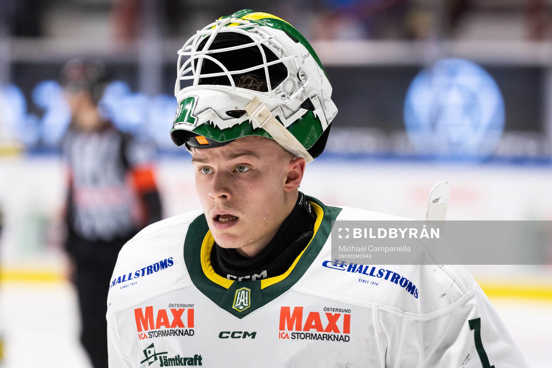 Östersunds målvakt Carl Lidö