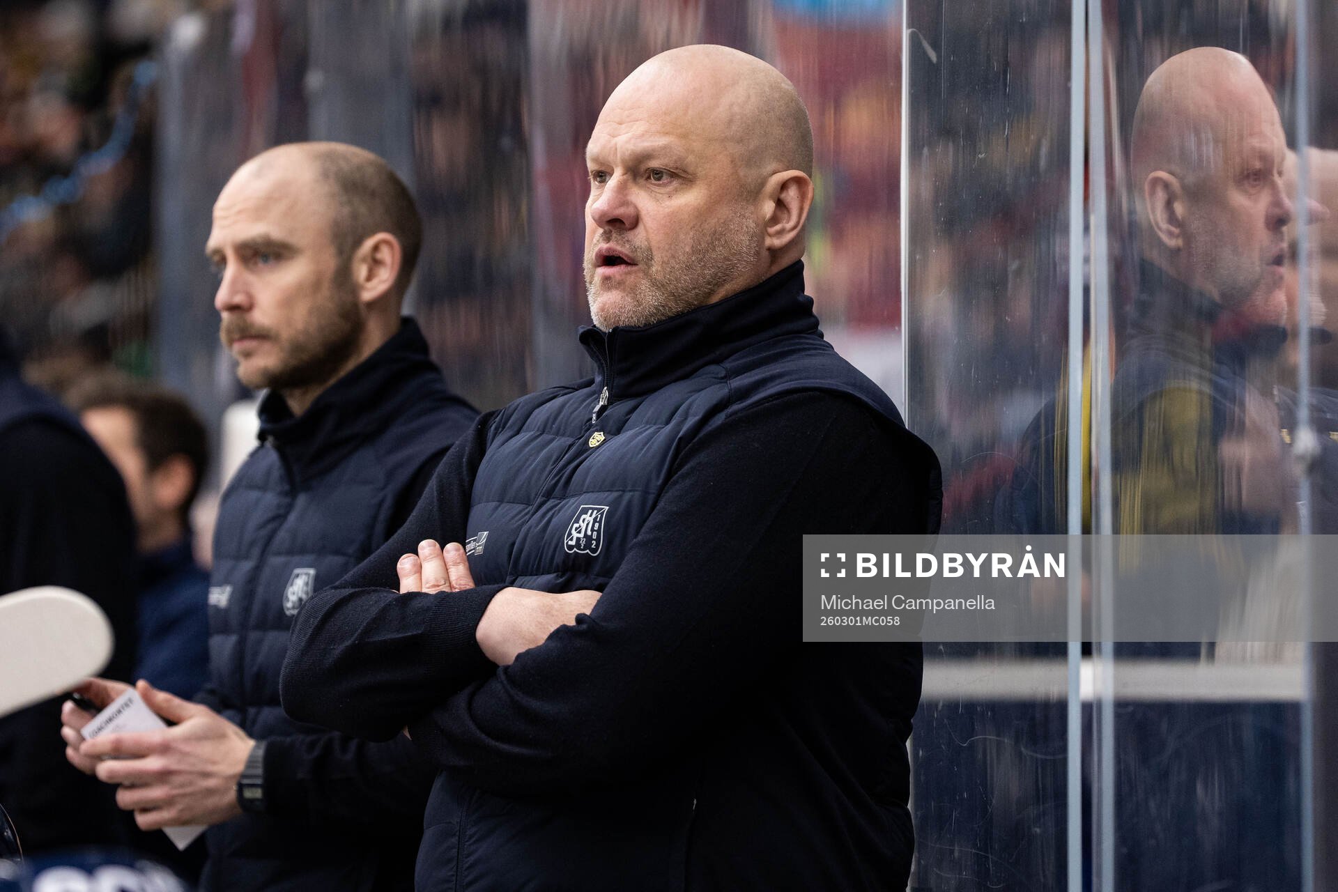Södertäljes tränare Andreas Johansson