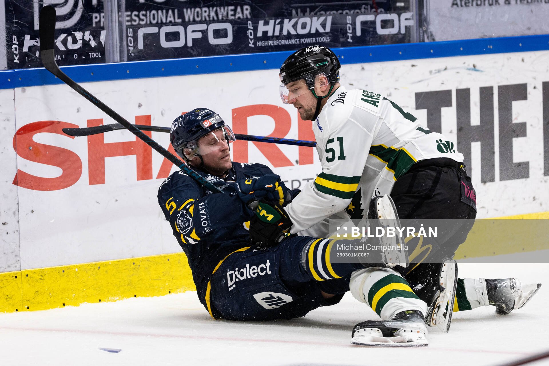 Södertäljes Jonas Ahnelöv och Östersunds Alexander