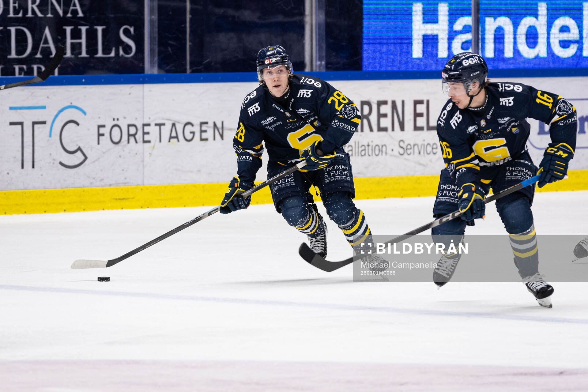 Södertäljes Adam Hesselvall