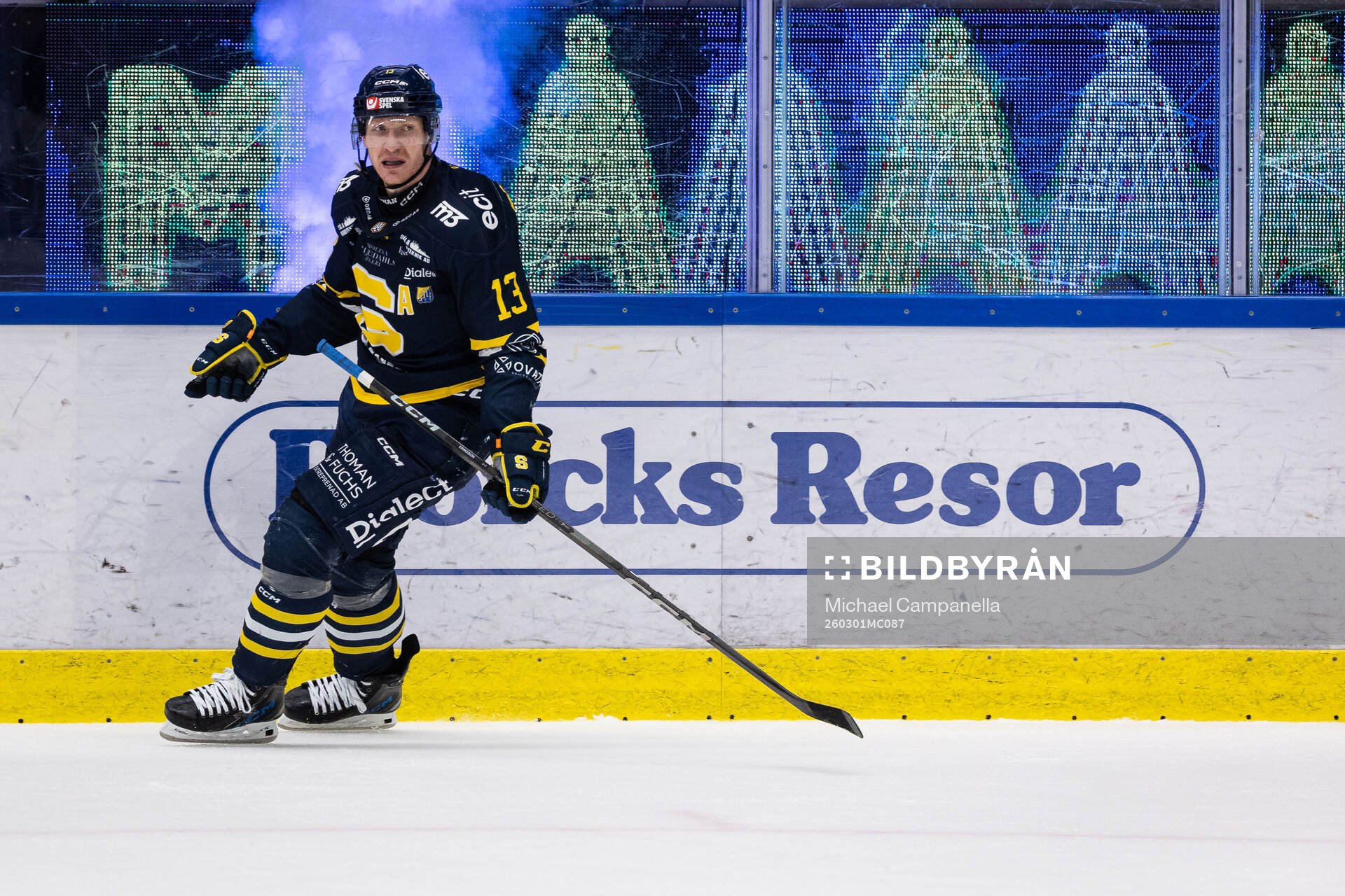 Södertäljes Henrik Eriksson jublar