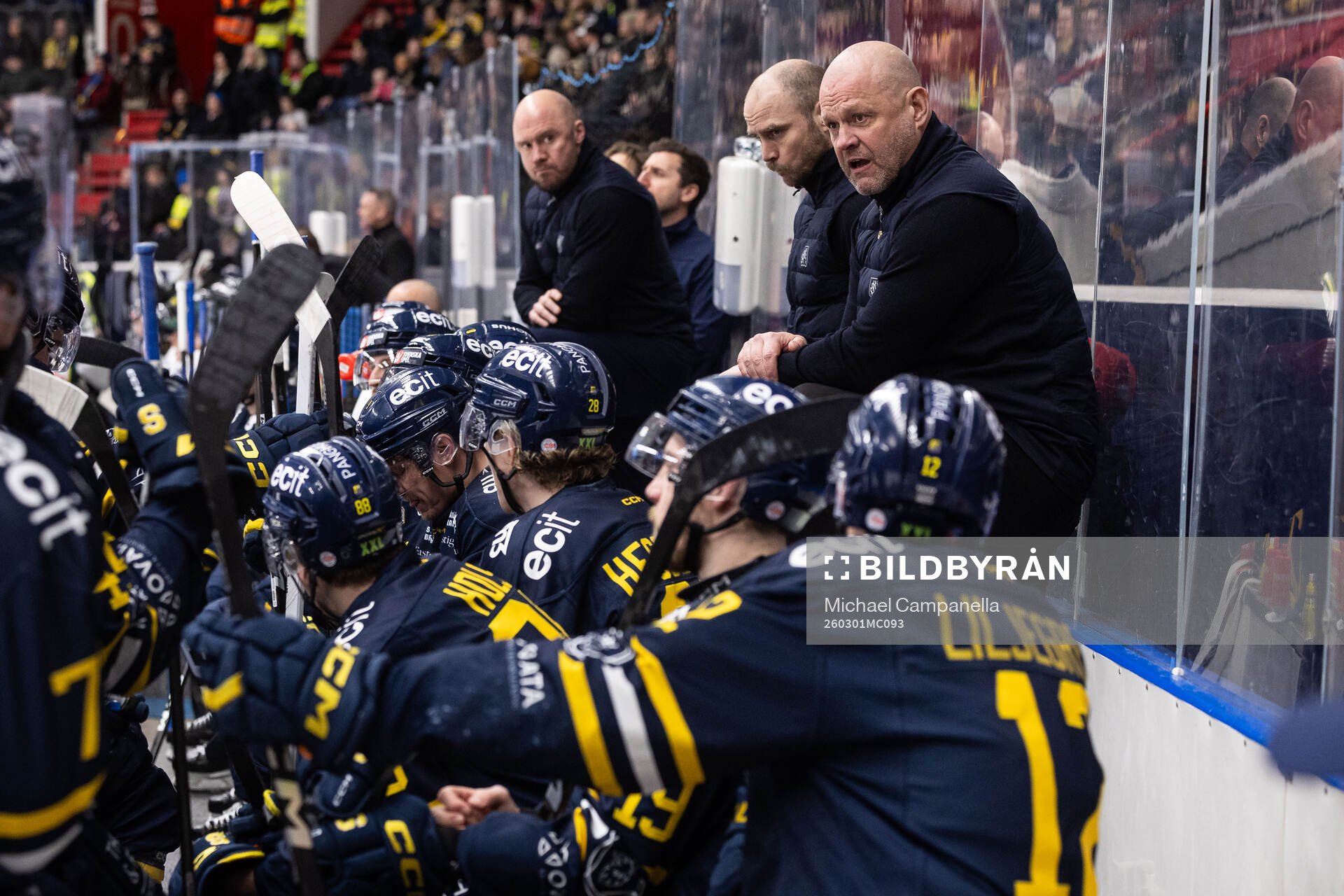 Södertäljes tränare Andreas Johansson