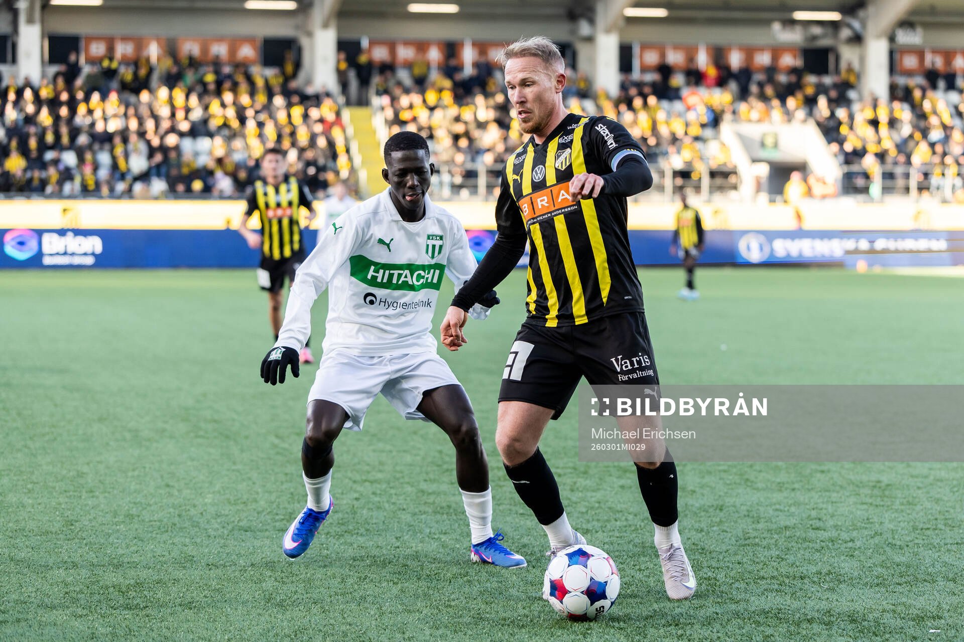 Västerås Mamadou Ousmane Diagne och Häckens Mikkel