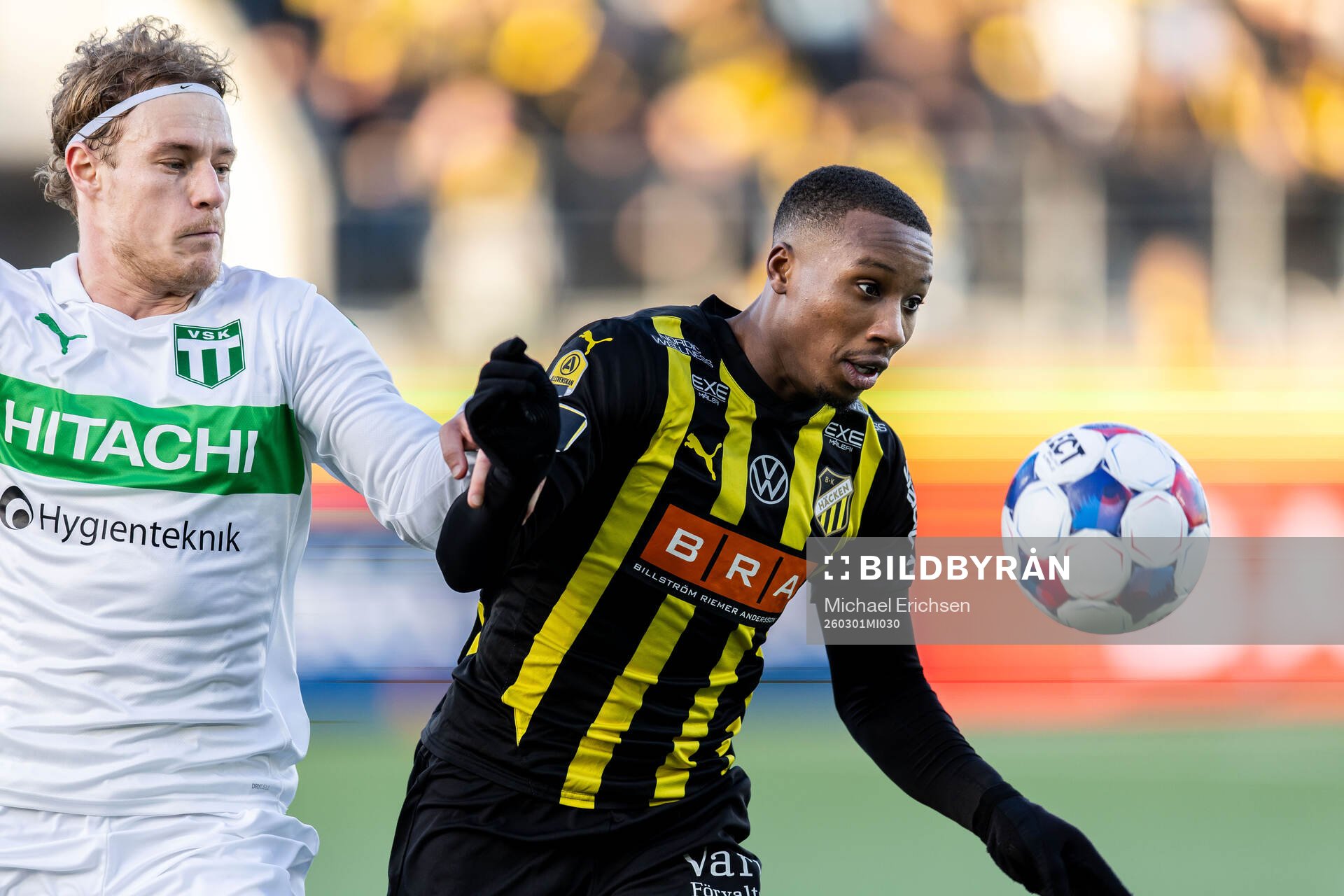 Västerås Herman Magnusson och Häckens Sanders Ngabo
