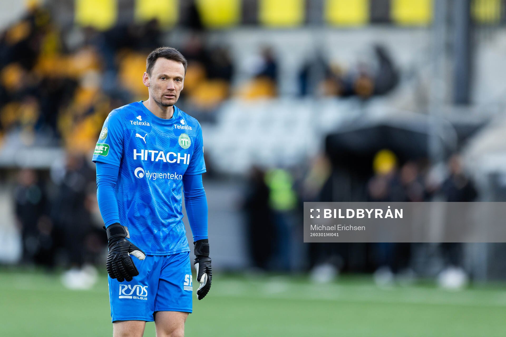 Västerås målvakt Anton Fagerström deppar