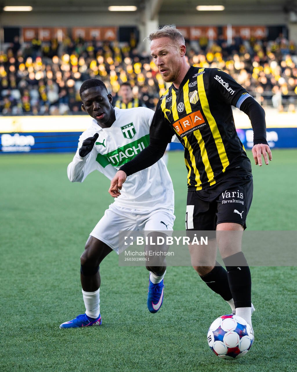 Västerås Mamadou Ousmane Diagne och Häckens Mikkel