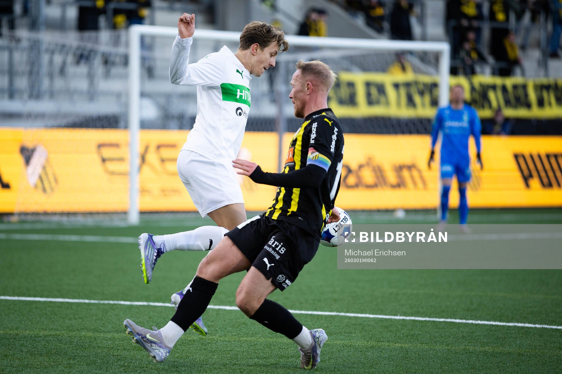 Västerås Simon Gefvert och Häckens Mikkel Rygaard Jensen