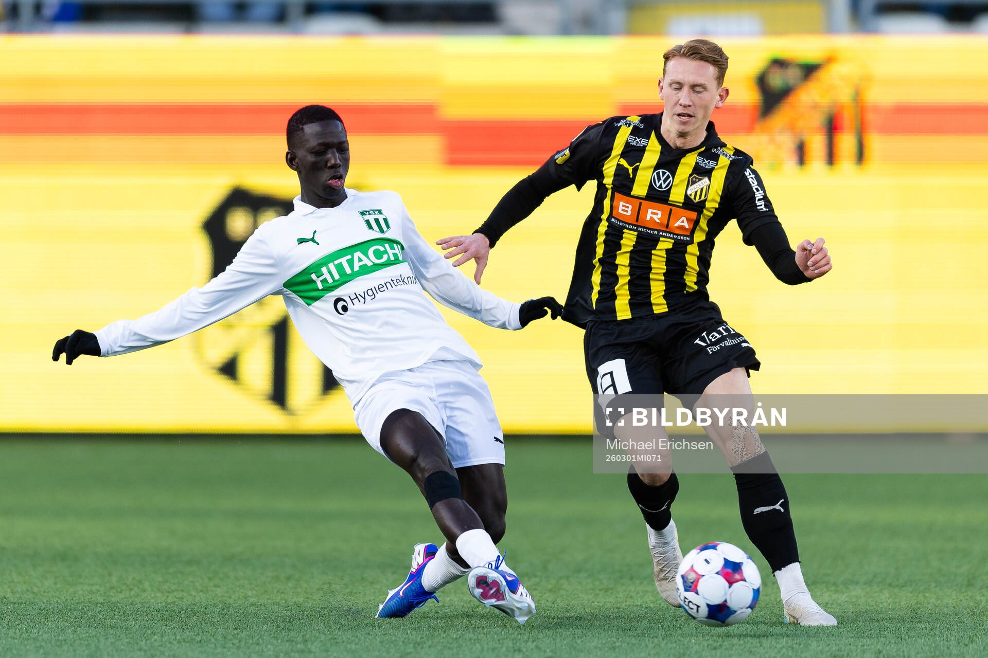 Västerås Mamadou Ousmane Diagne och Häckens Julius