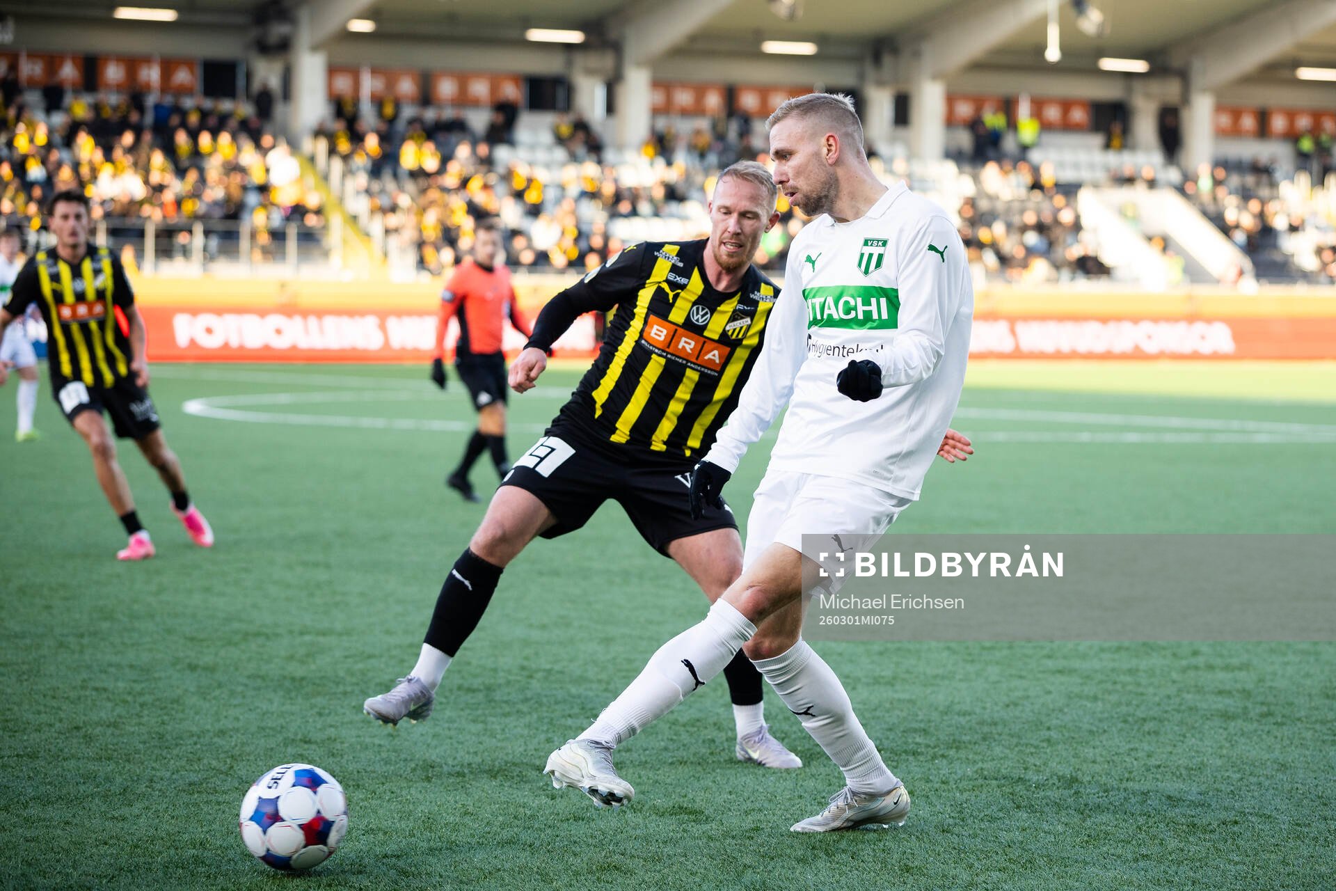 Häckens Mikkel Rygaard Jensen och Västerås Jonathan Ring