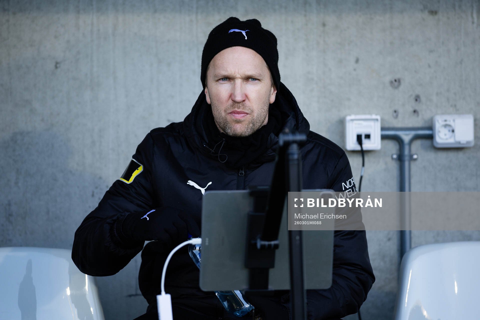 Häckens assisterande tränare Rasmus Lindgren