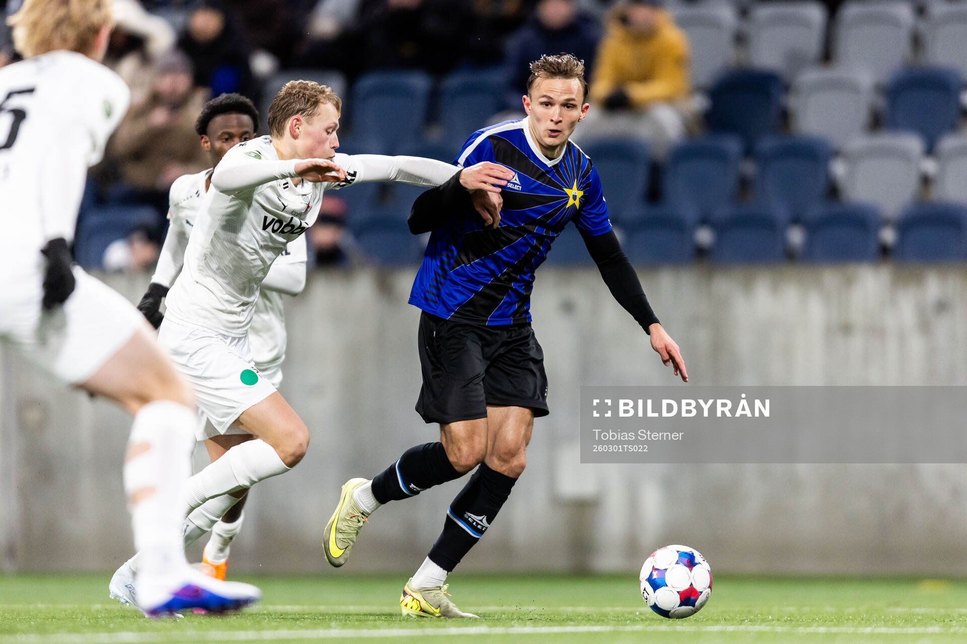 Helsingborgs Alvin Nordin och Sirius Oscar Krusnell