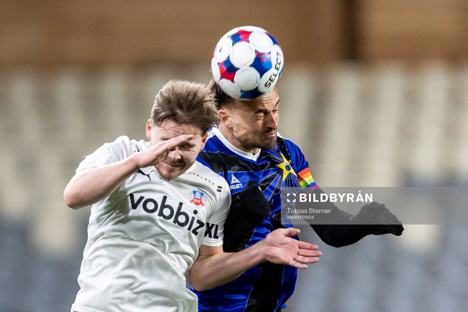 Helsingborgs Simon Bengtsson och Sirius Henrik Rönnlöf