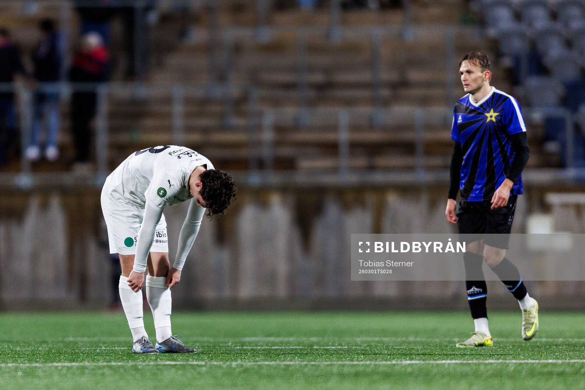 Helsingborgs Casper Ljung Hofvendahl deppar
