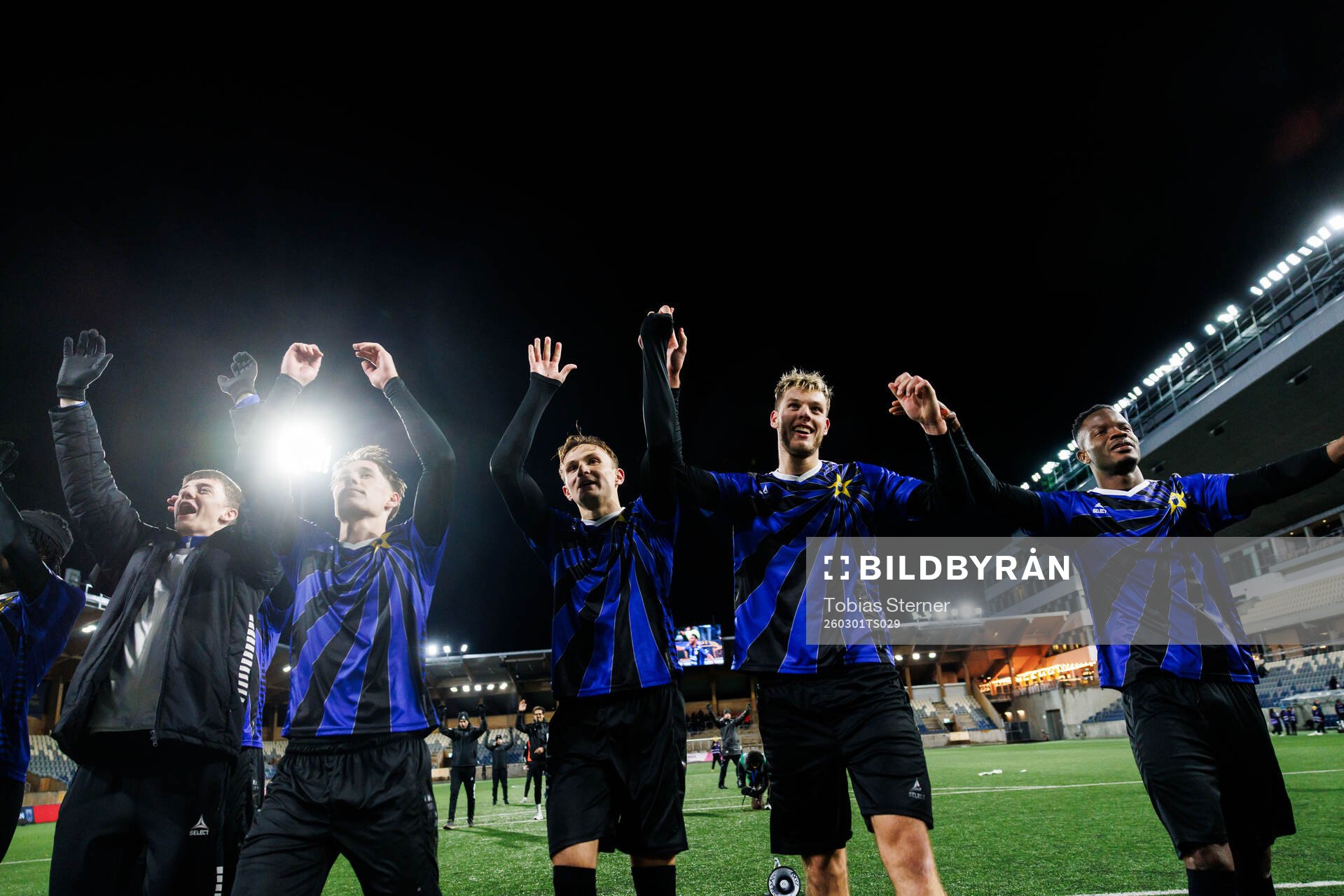 Sirius Marcus Lindberg, Oscar Krusnell, Tobias Anker och