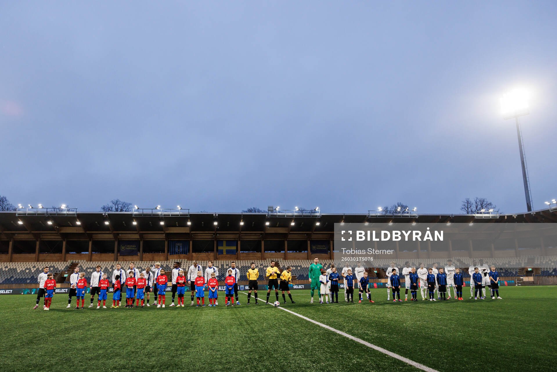 Sirius och Helsingborgs spelare