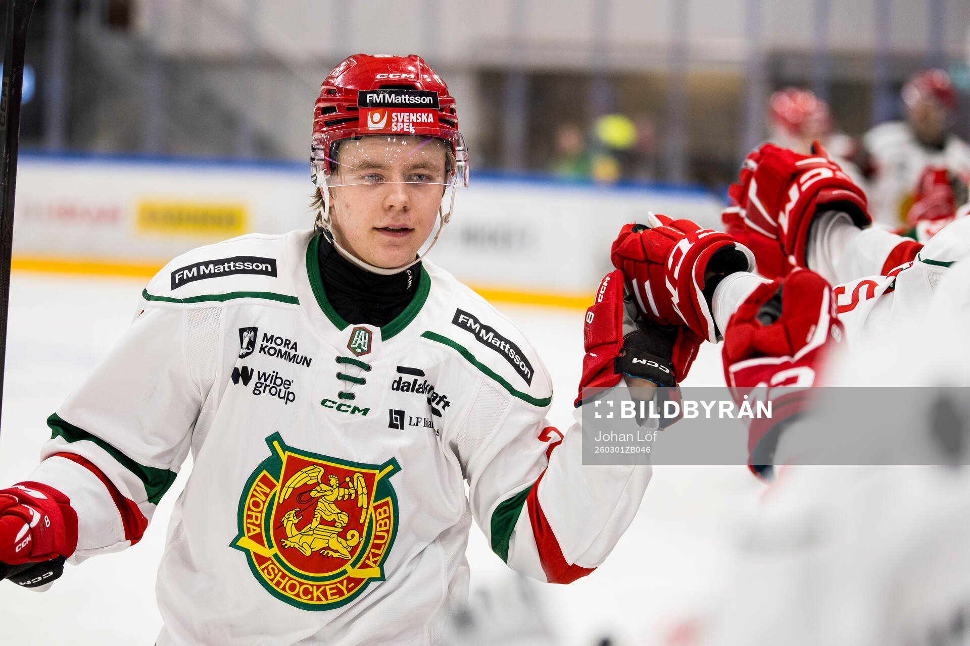 Moras Mikkel Eriksen jublar