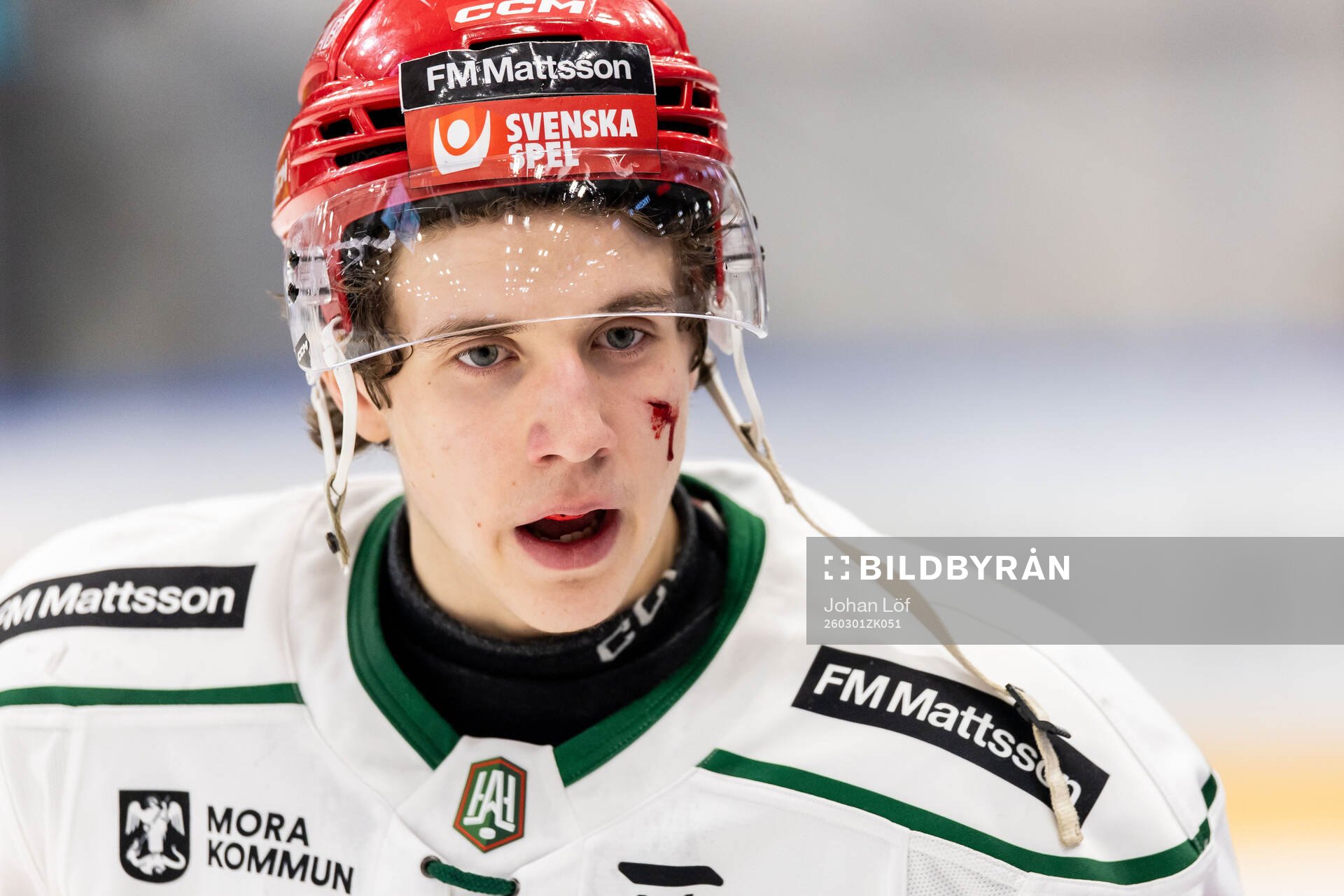 Moras Tim Thomsson med skada