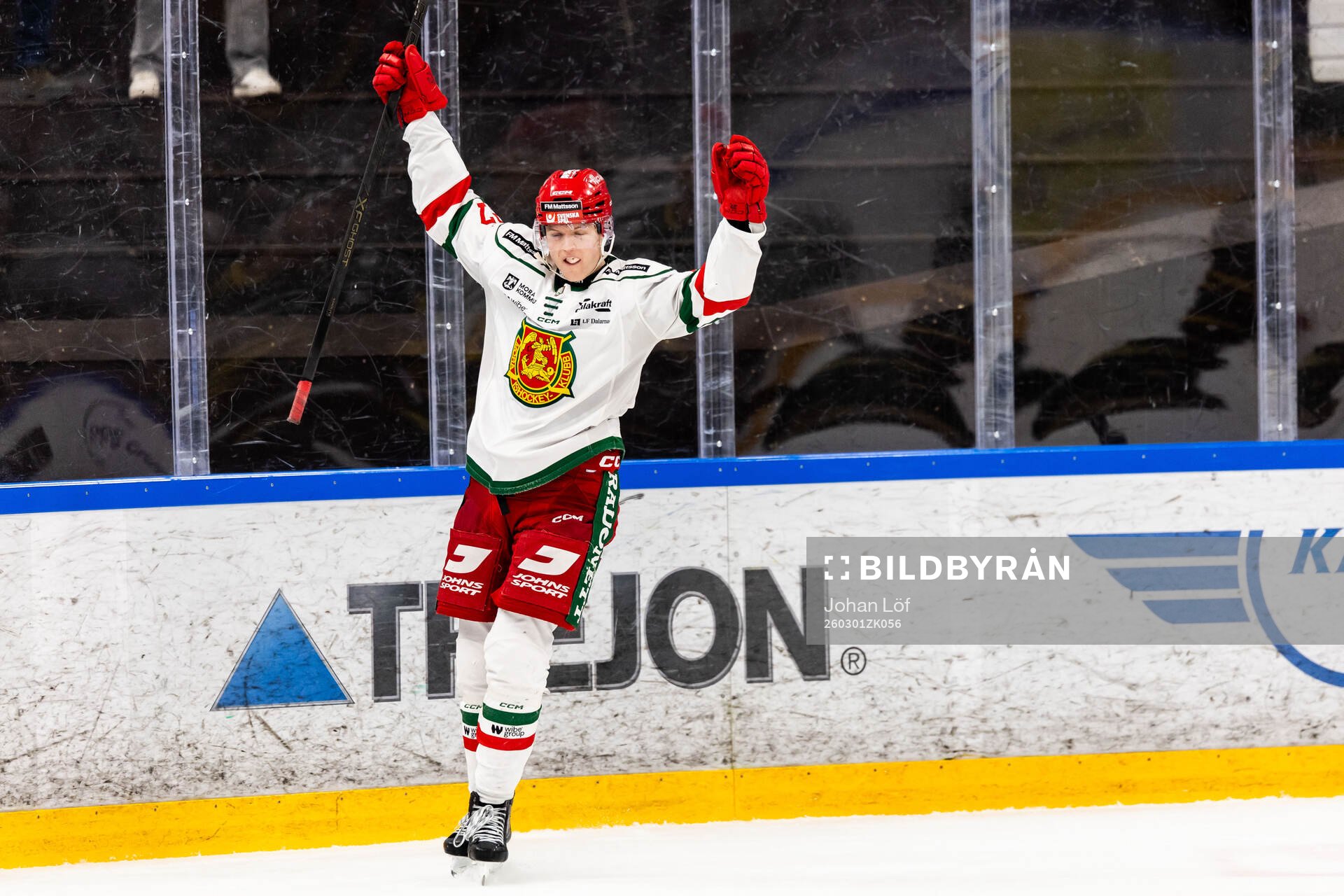 Moras Hampus Larsson jublar