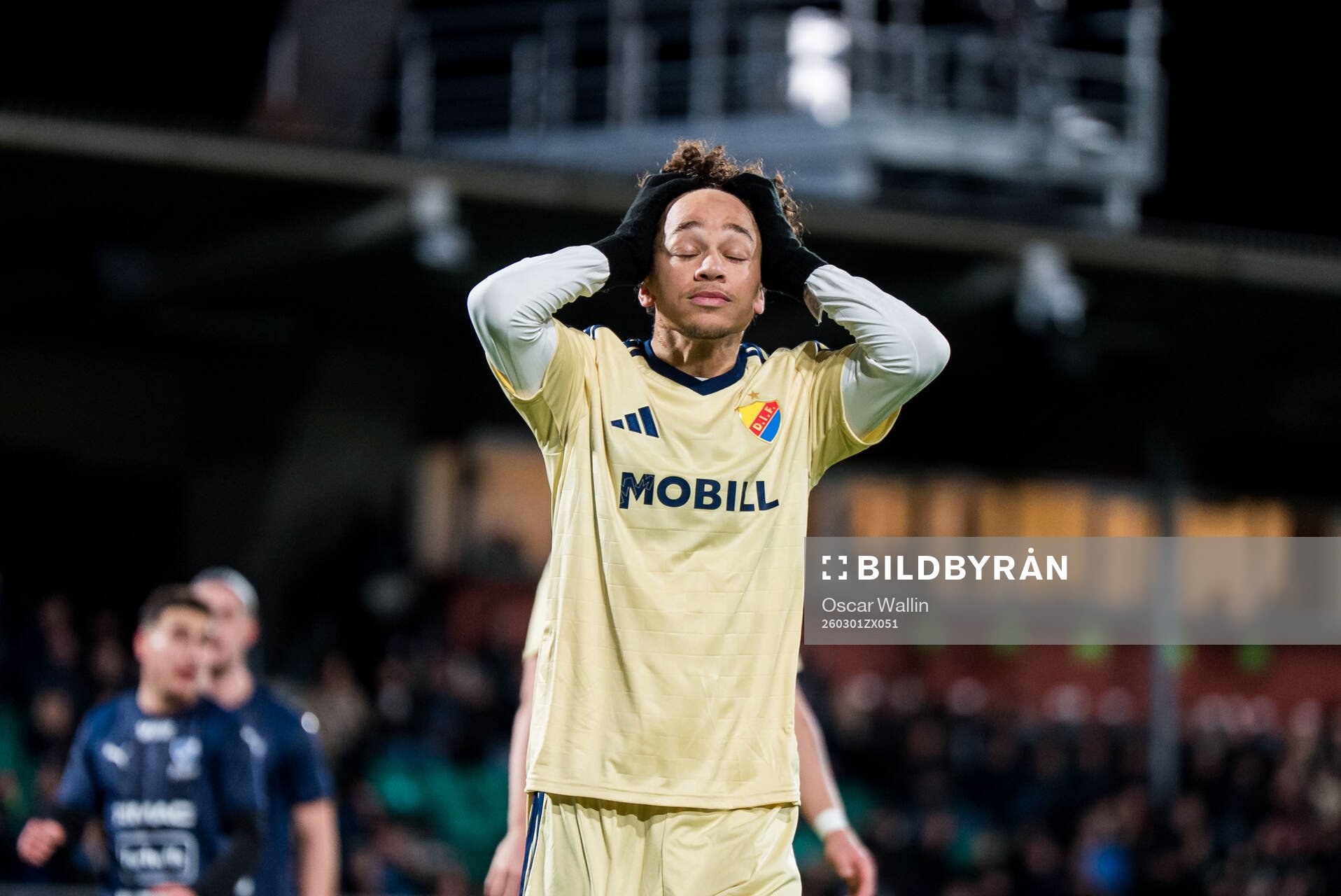 Djurgårdens Mikael Anderson deppar