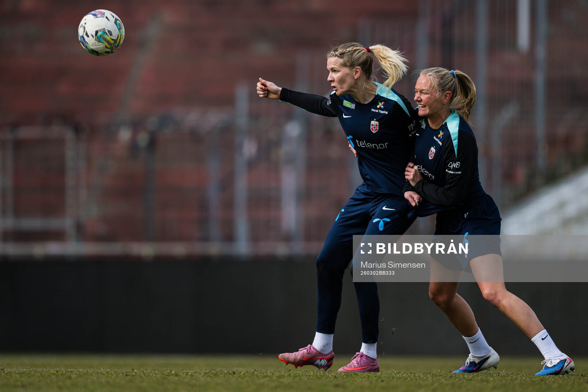 Ada Hegerberg of the Norwegian women’s national football