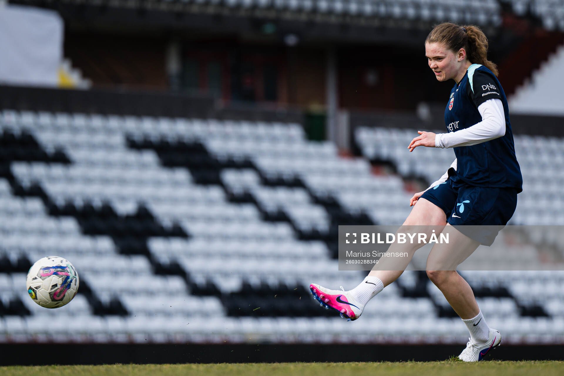 Signe Gaupset of the Norwegian women’s national football