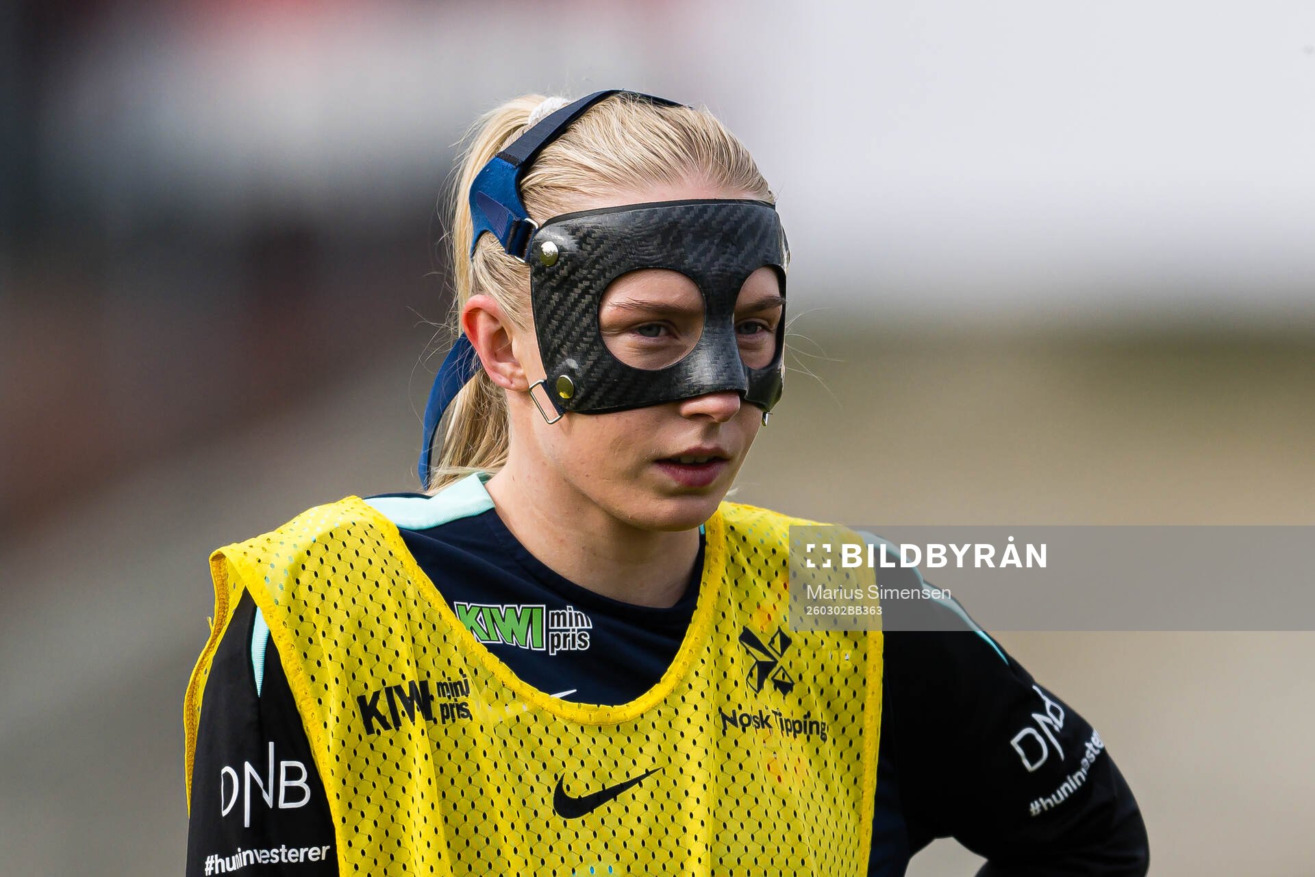 Thea Bjelde of the Norwegian women’s national football