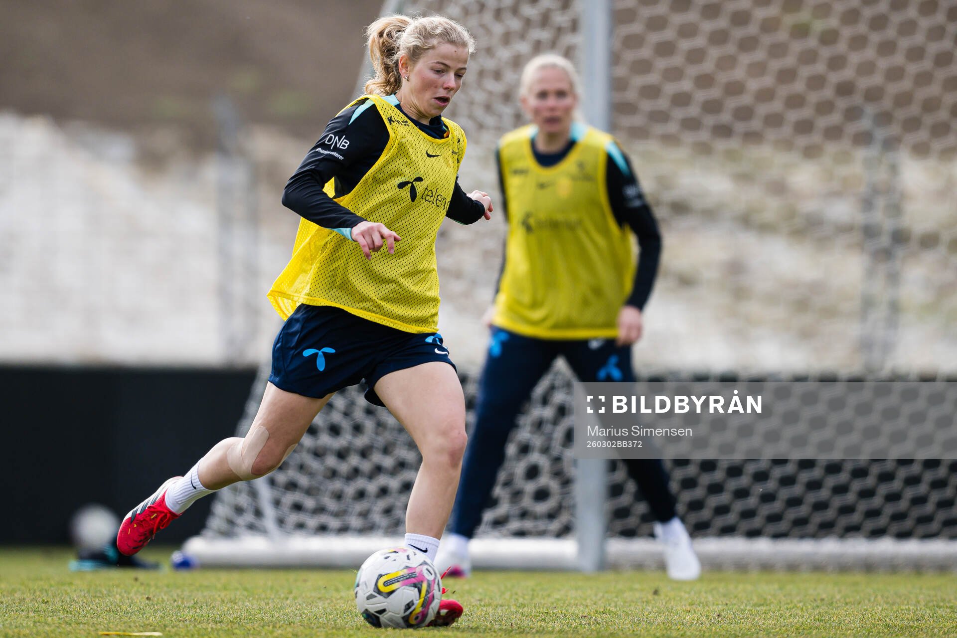Justine Kielland of the Norwegian women’s national