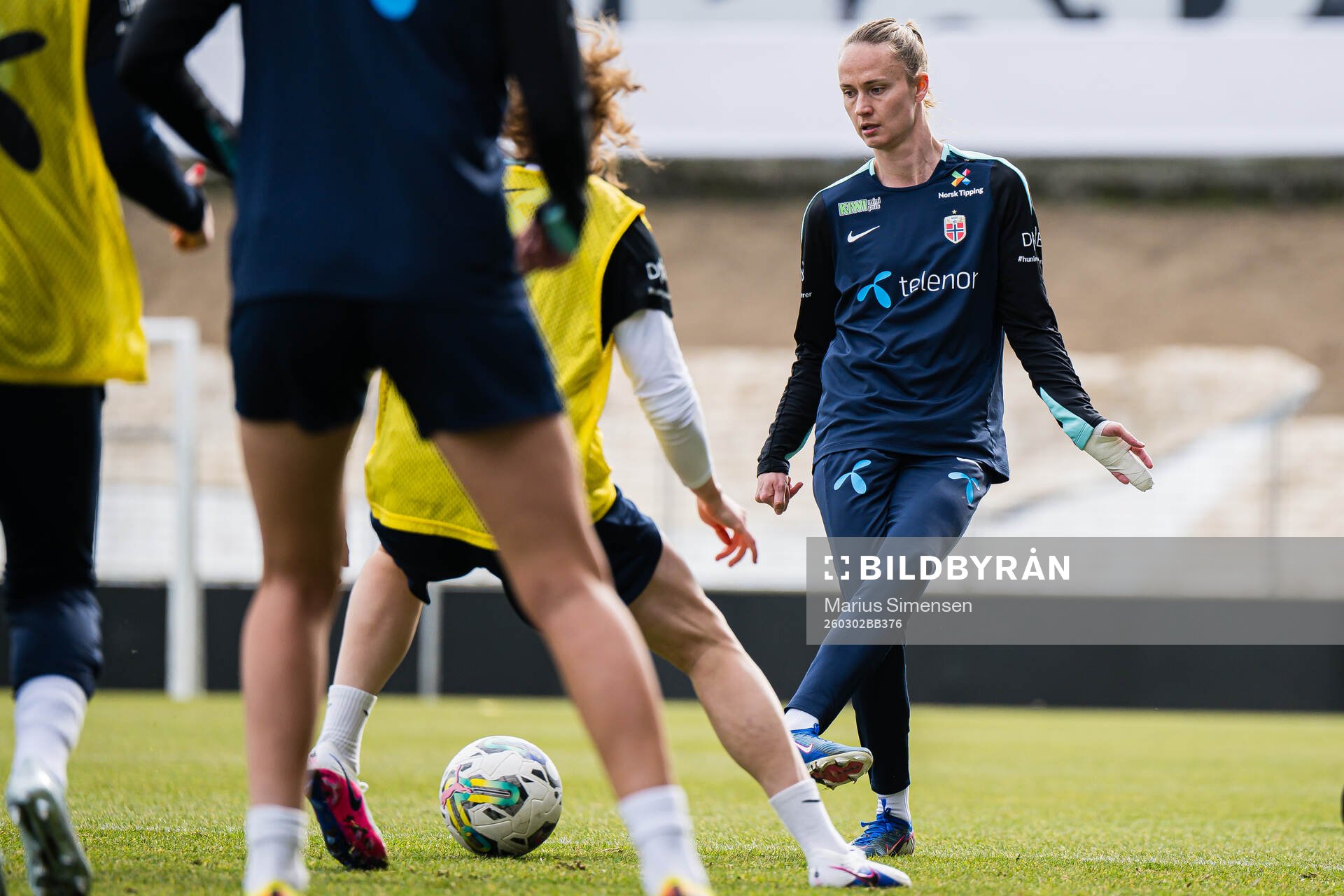 Caroline Graham Hansen of the Norwegian women’s national