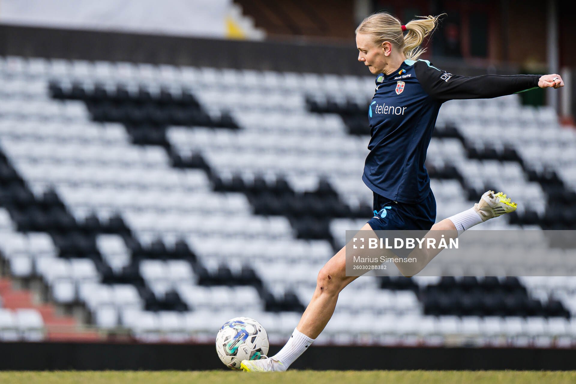 Karina Sævik of the Norwegian women’s national football