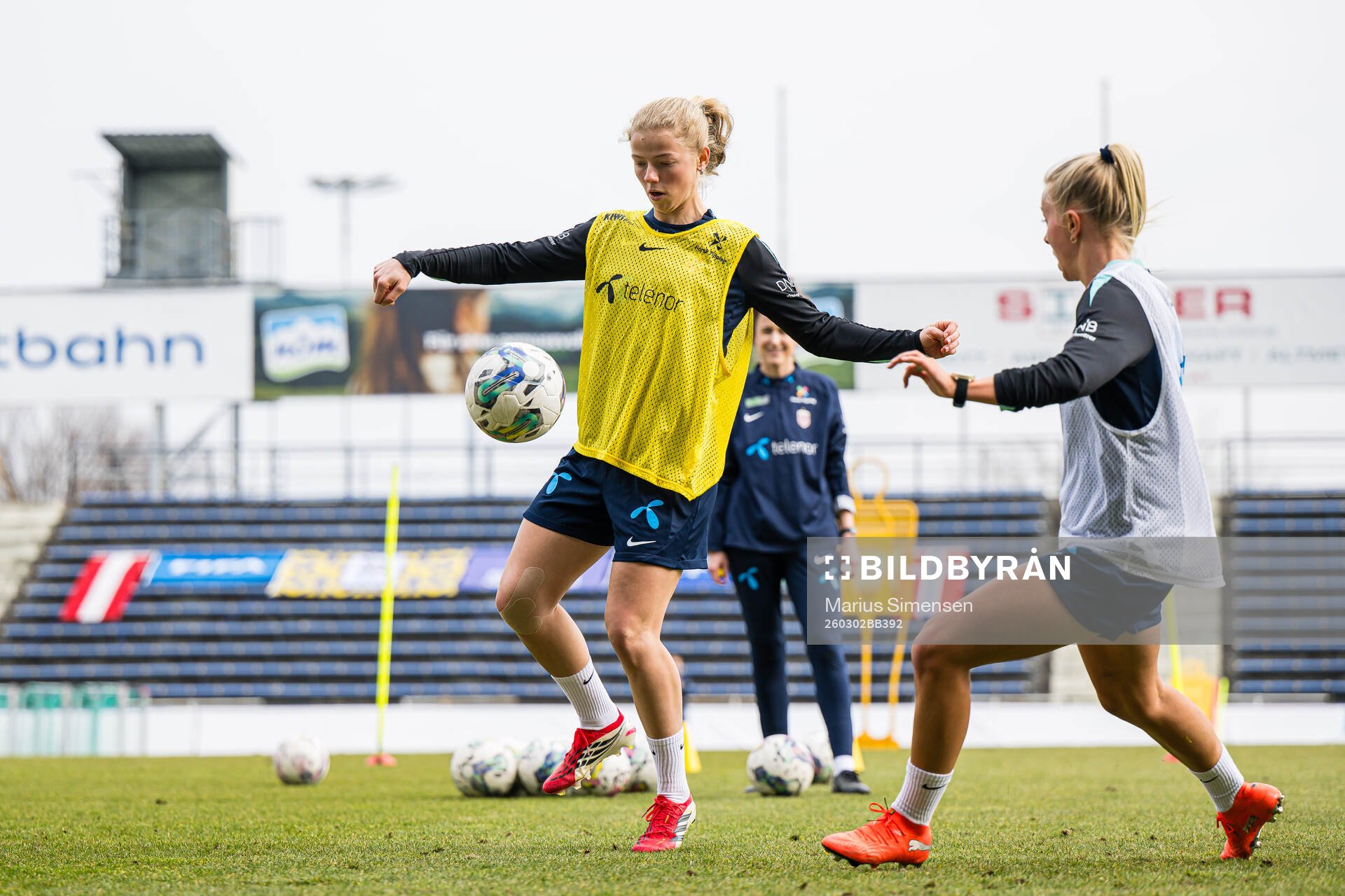 Justine Kielland of the Norwegian women’s national