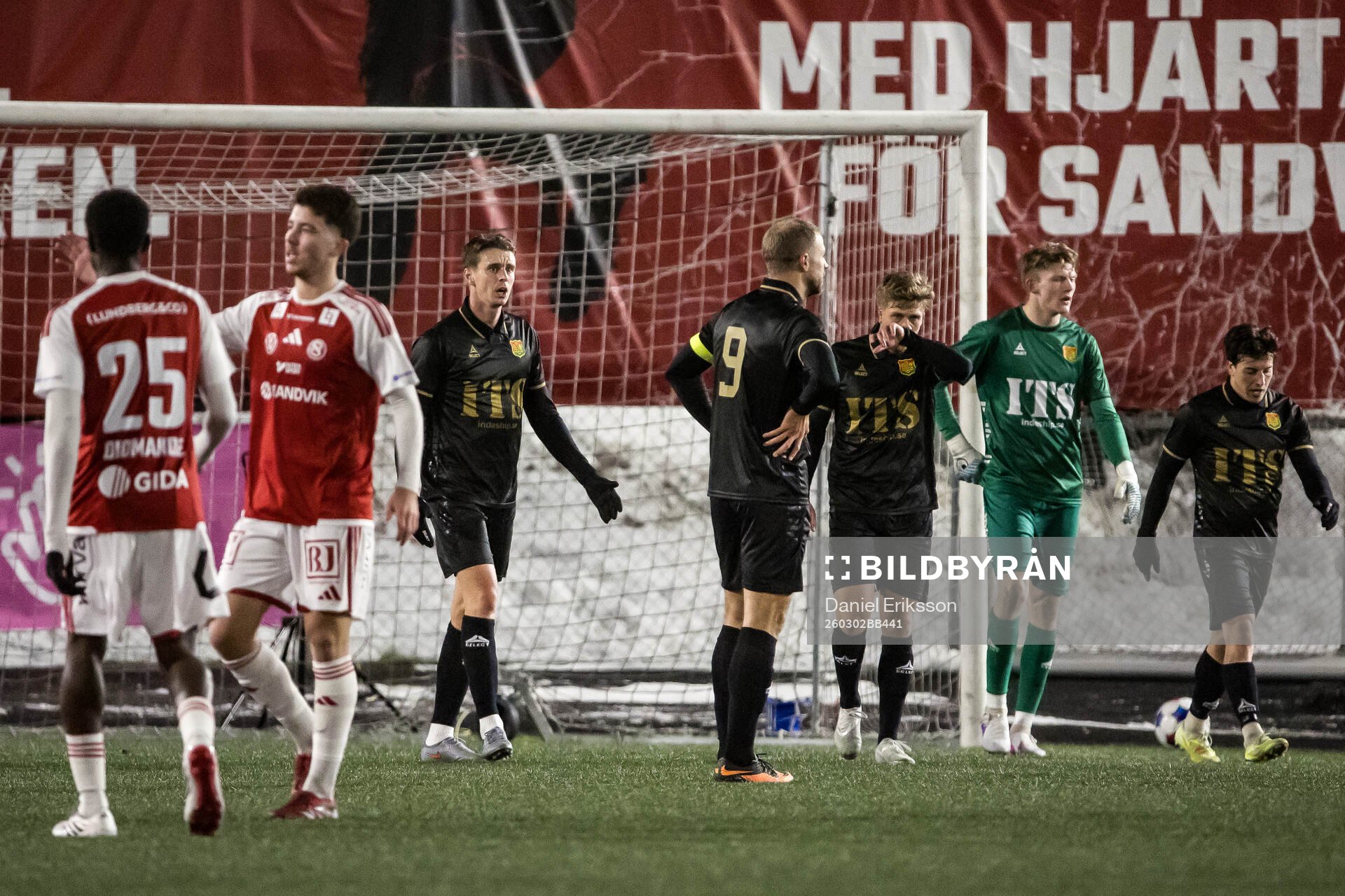 GAIS spelare deppar