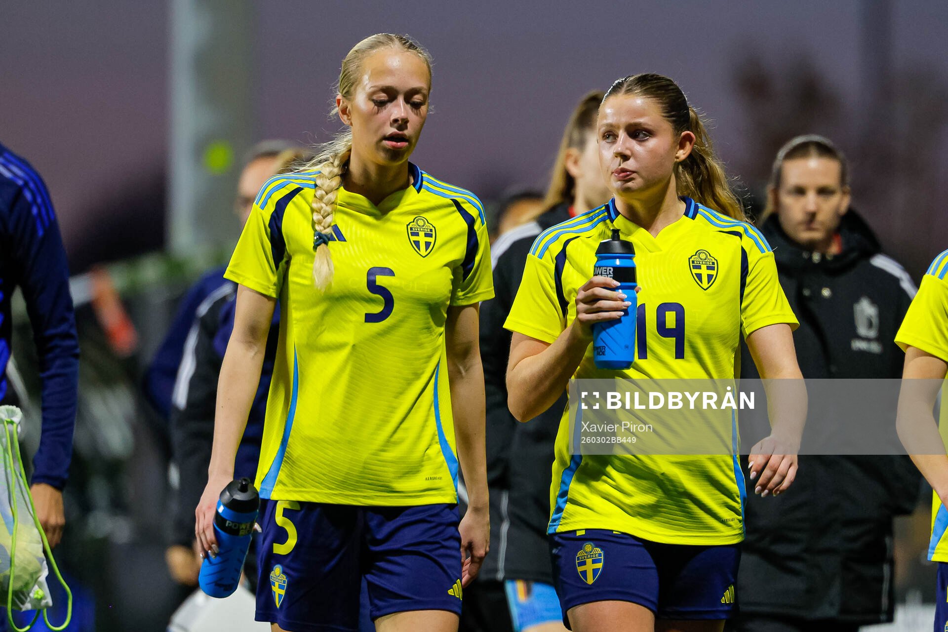 Lisa Löwing and Emma Holmqvist of Sweden