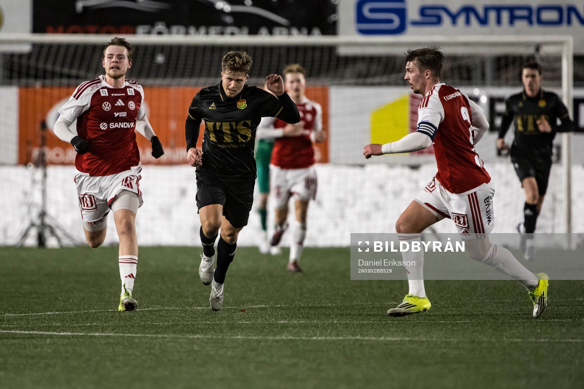 Sandvikens IFs Viggo van der Laan och GAISs William