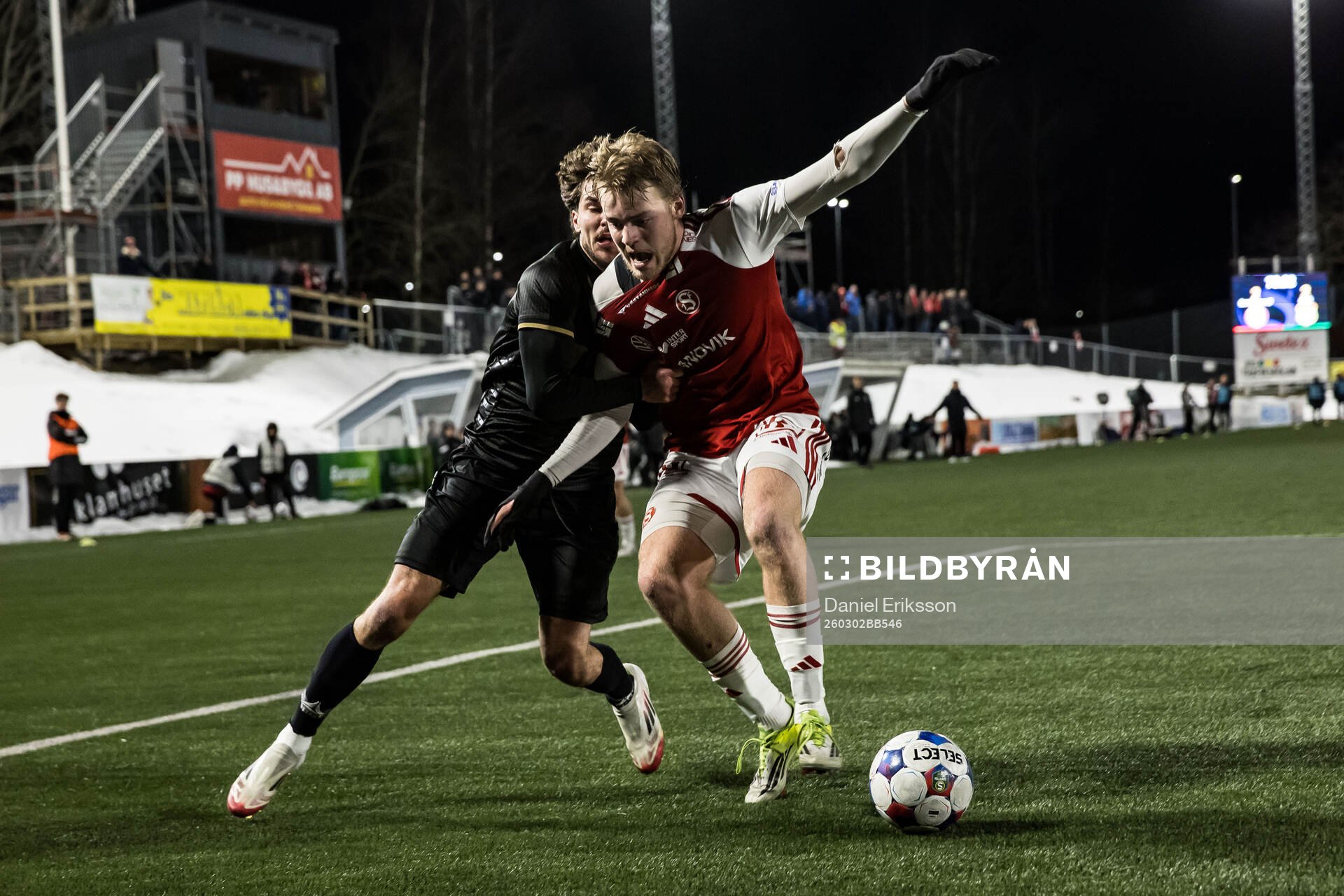 GAISs William Milovanovic och Sandvikens IFs Viggo van der
