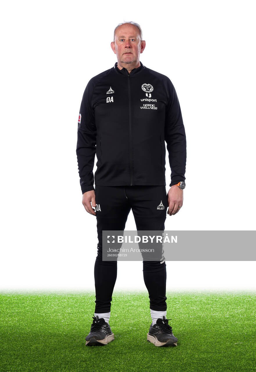 Kalmars målvaktstränare Donald Arvidsson