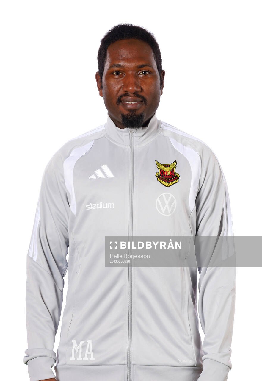 Östersunds materialförvaltare Moubarak Abdallah