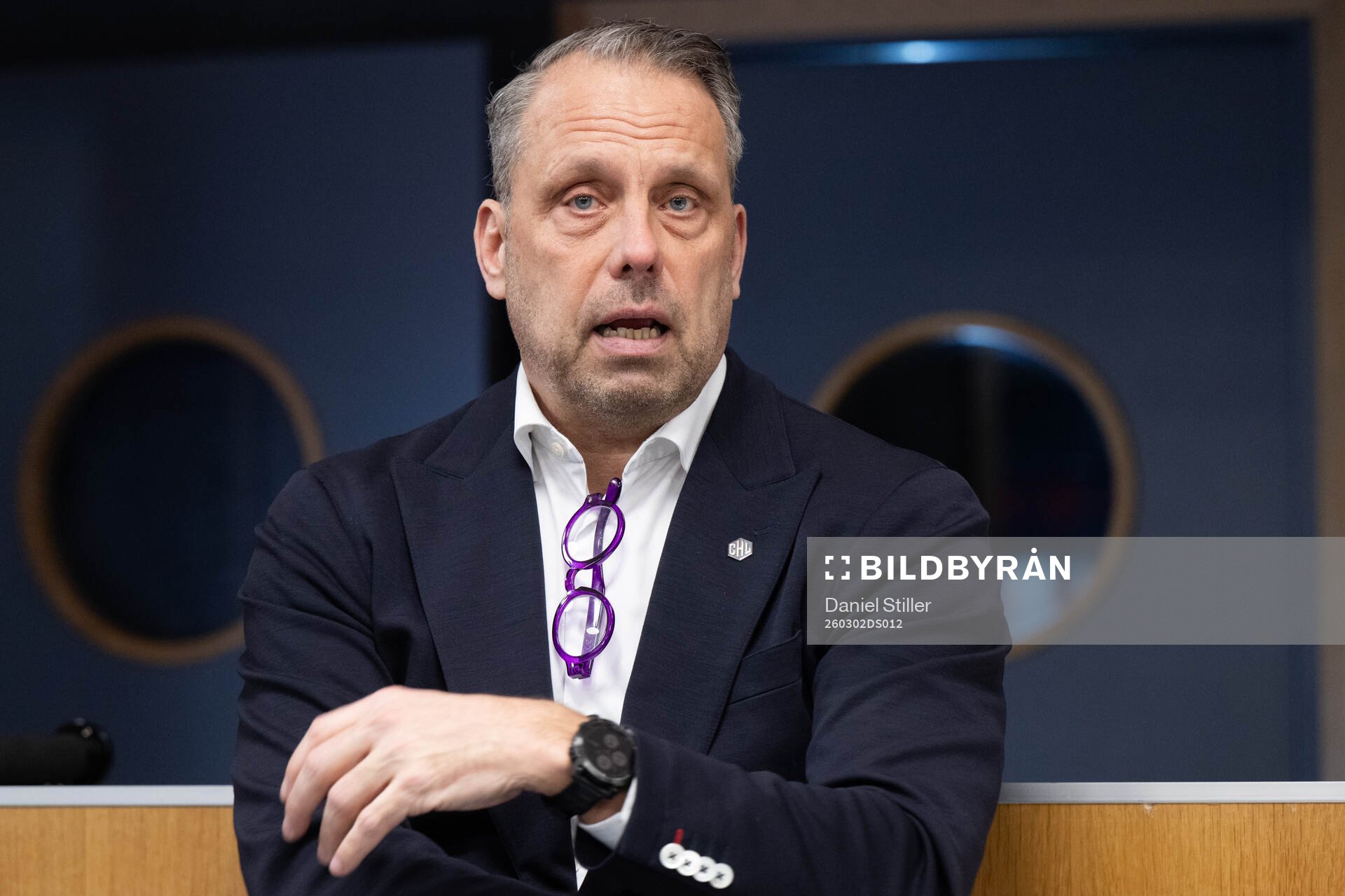 Jörgen Lindgren, president of CHL
