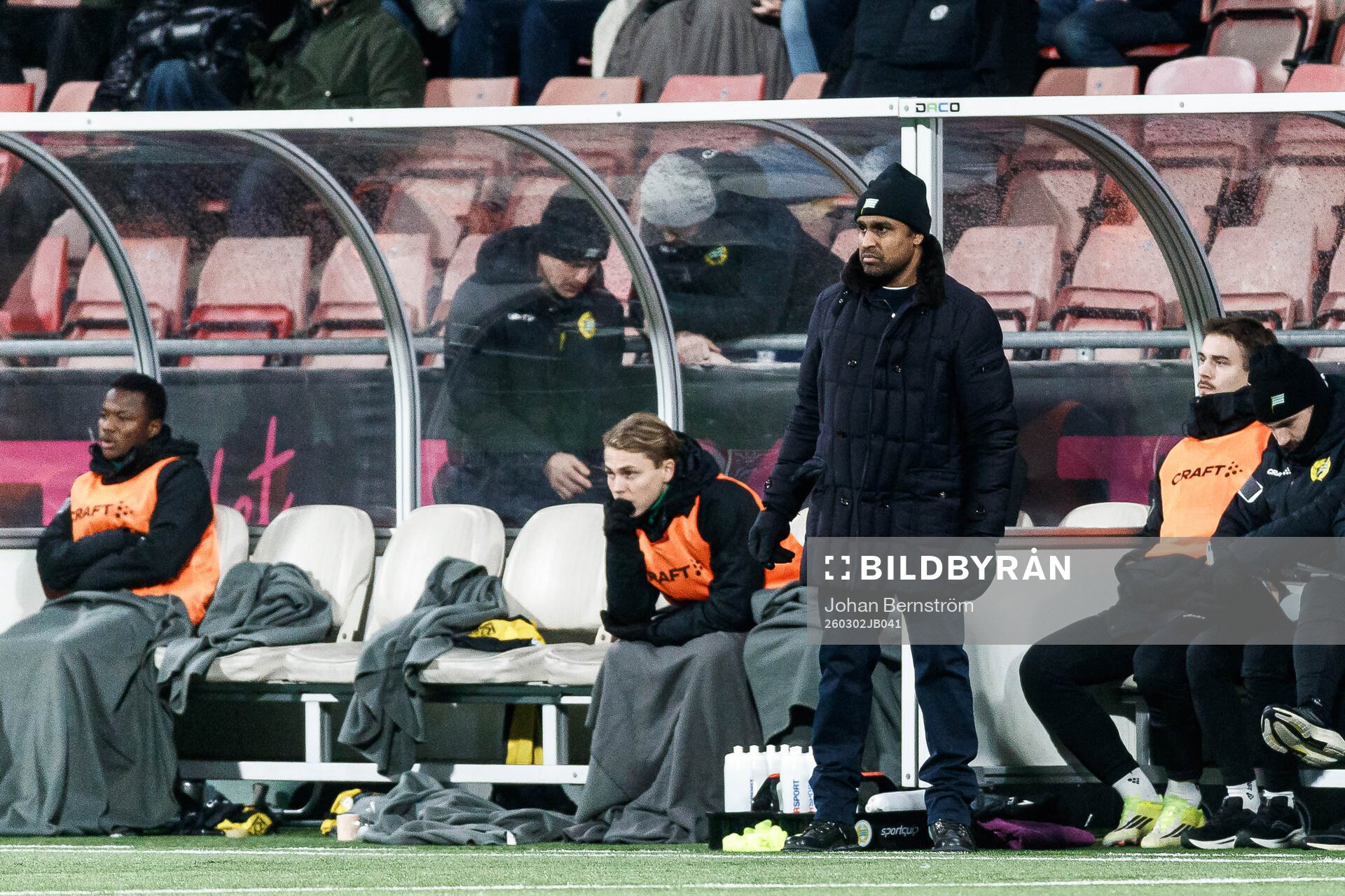 Hammarbys tränare Kalle Karlsson