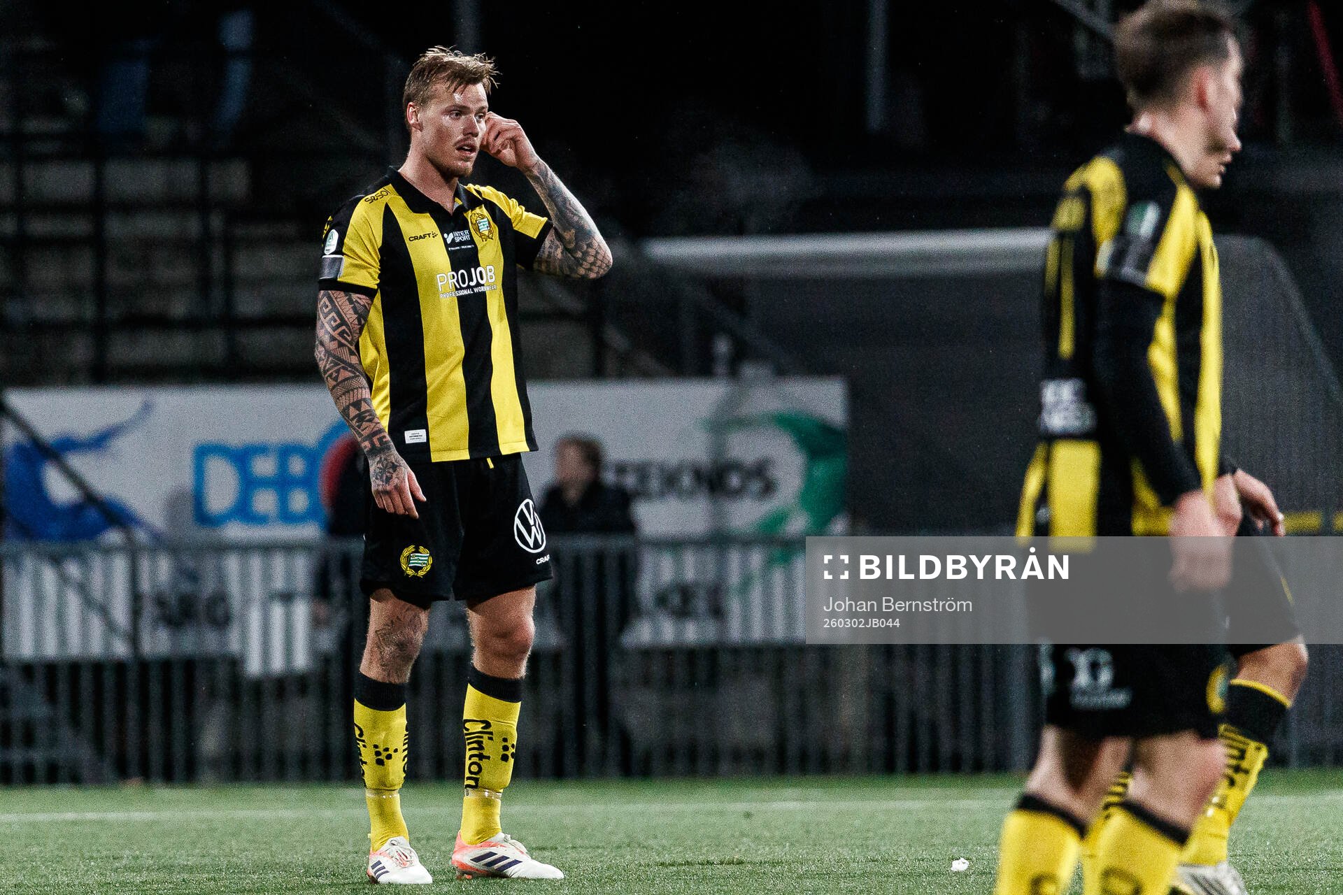 Hammarbys Victor Eriksson deppar