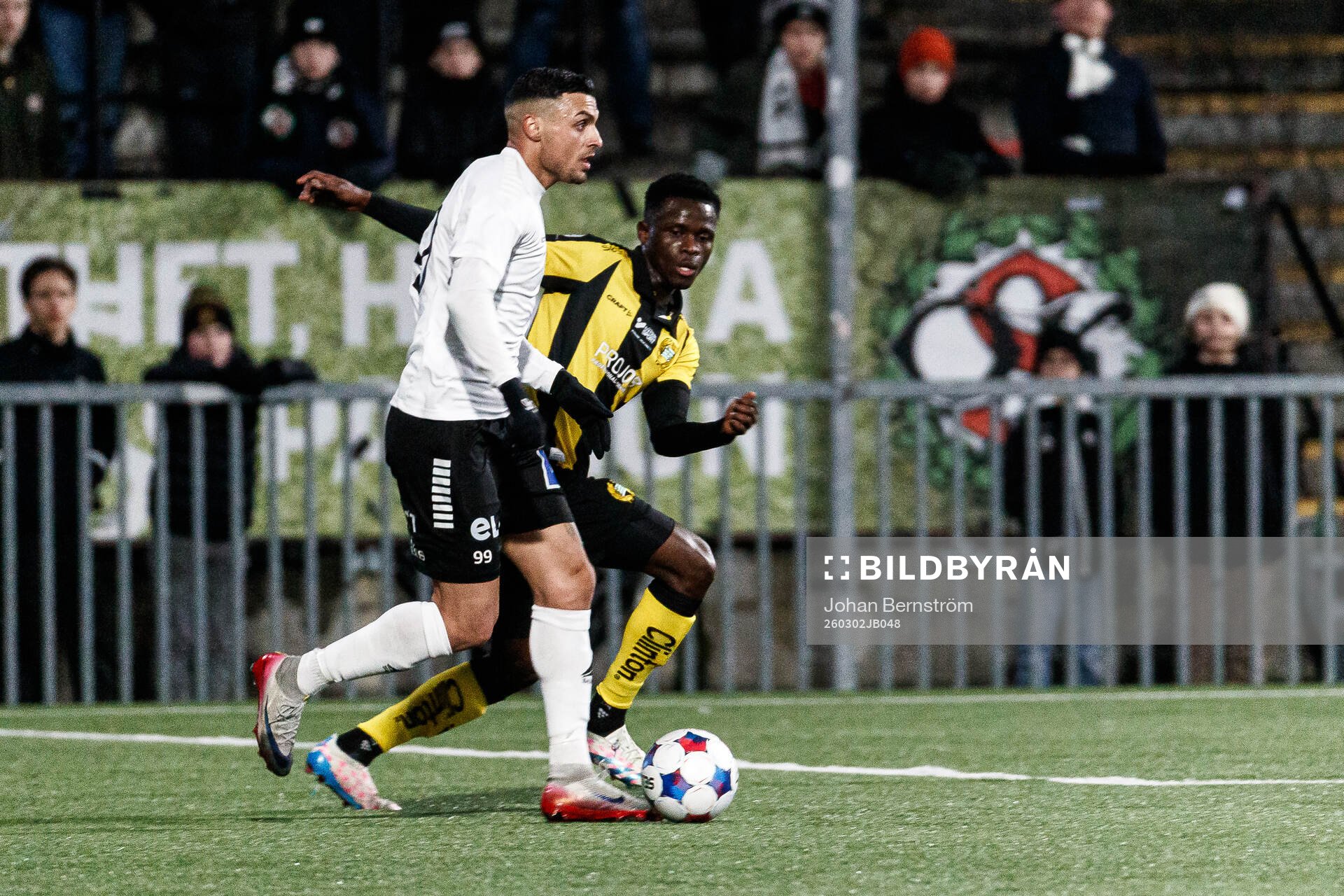 Örebros Ahmed Yasin och Hammarbys Ibrahima Breze Fofana