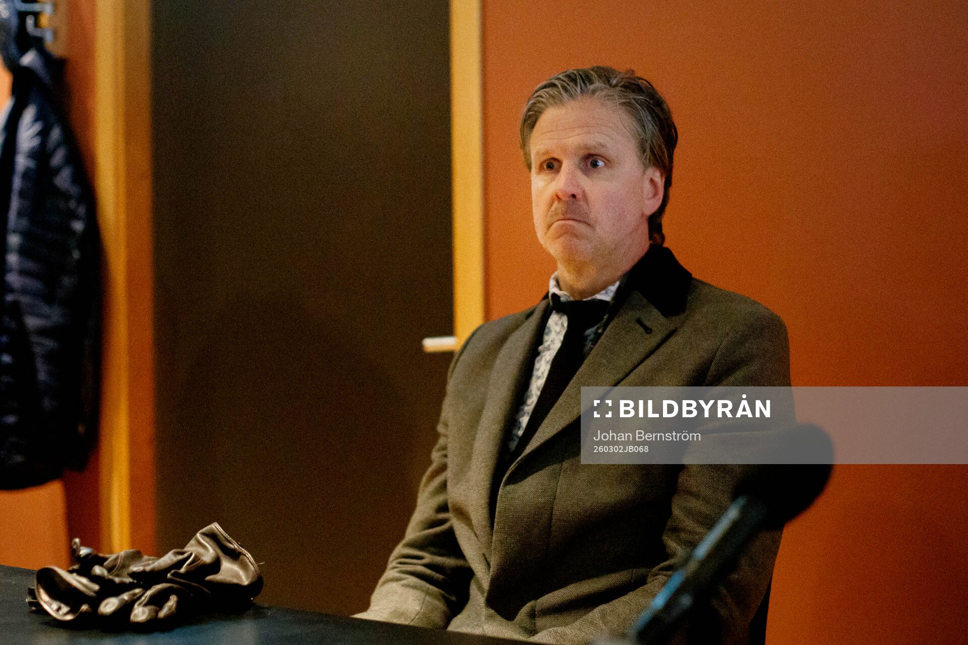 Örebros tränare Rikard Norling på presskonferensen