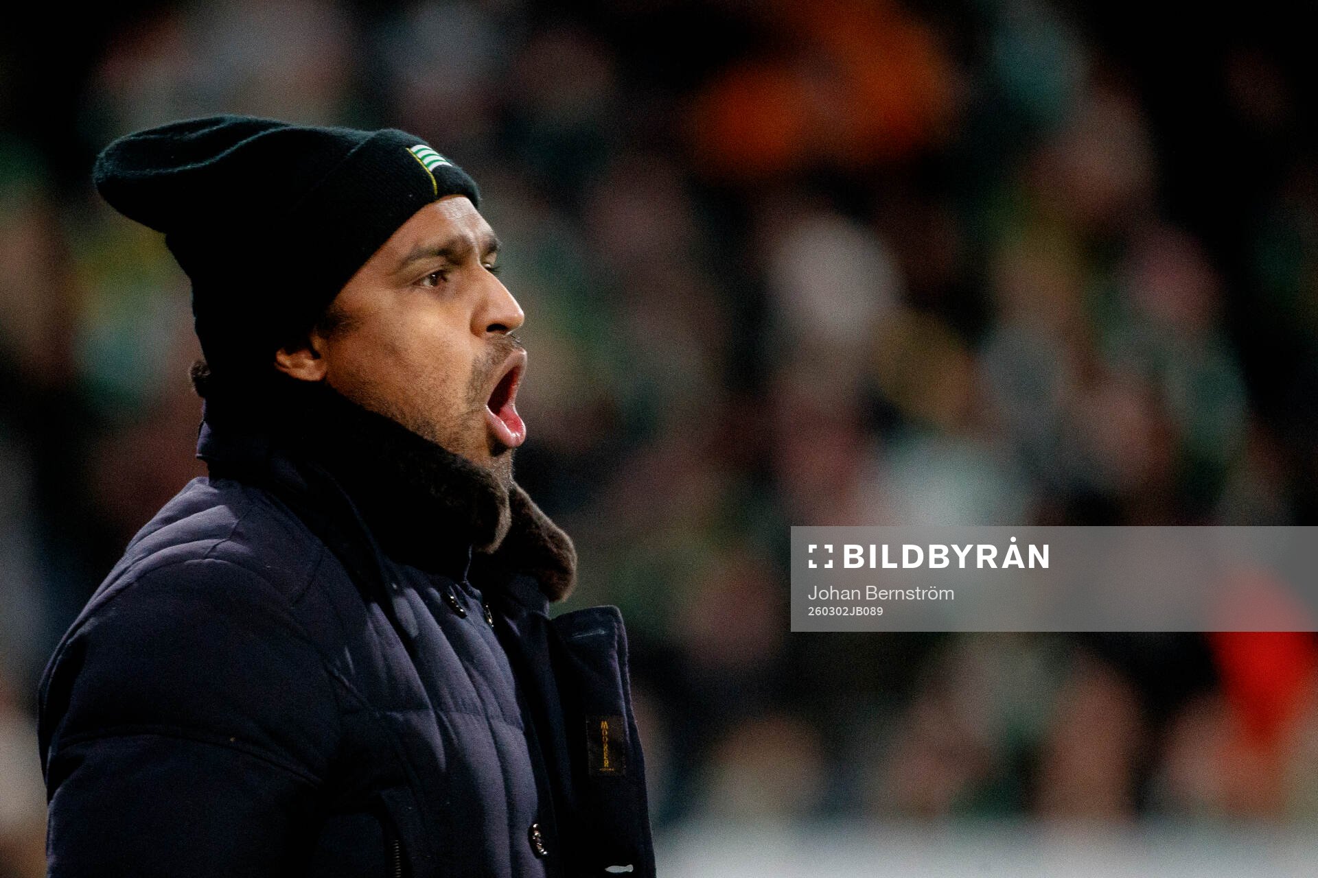 Hammarbys tränare Kalle Karlsson