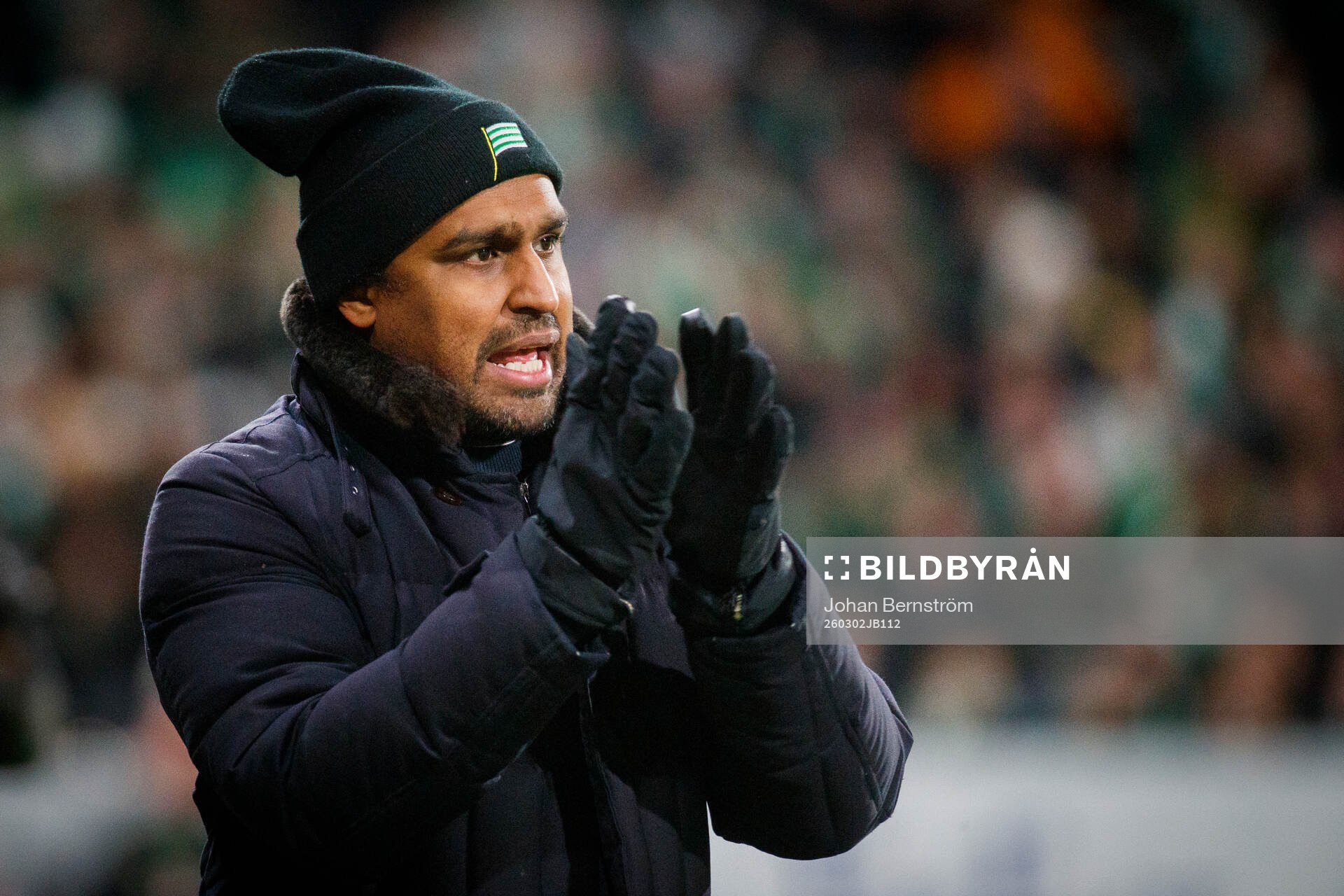 Hammarbys tränare Kalle Karlsson