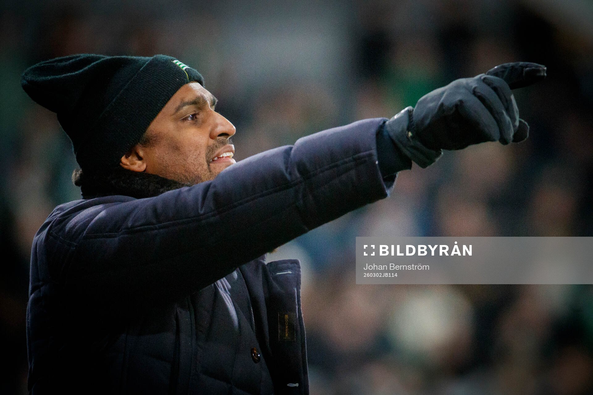 Hammarbys tränare Kalle Karlsson